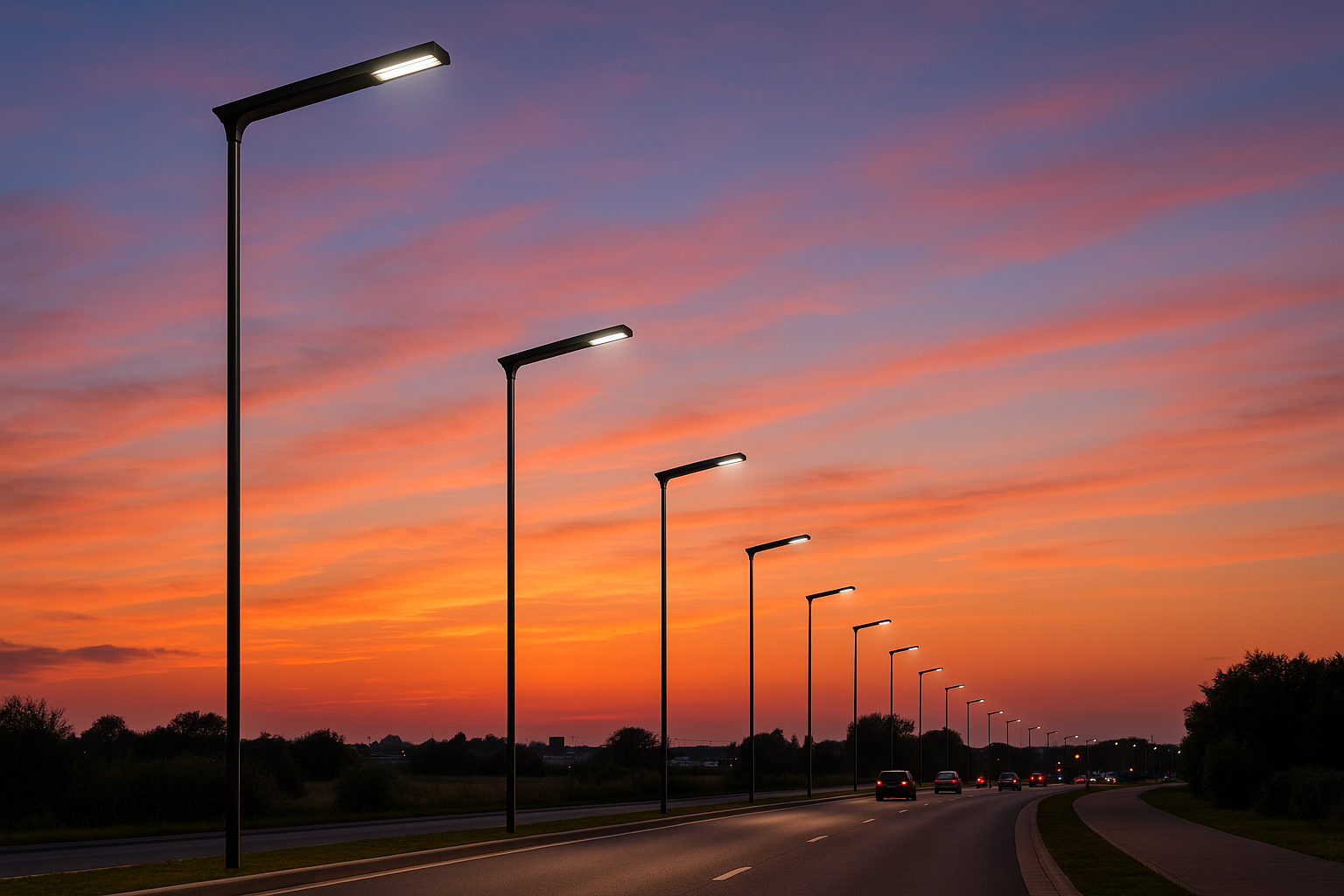 Solar Akıllı Sokak Aydınlatma Armatürleri