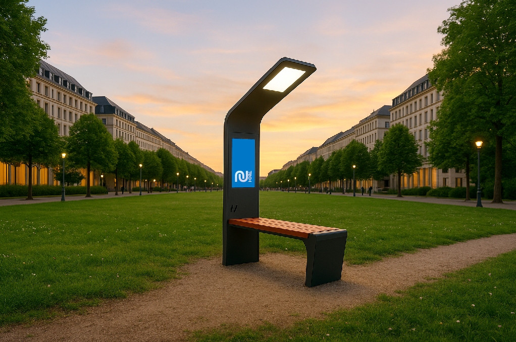 Solar Akıllı Oturma Bankları