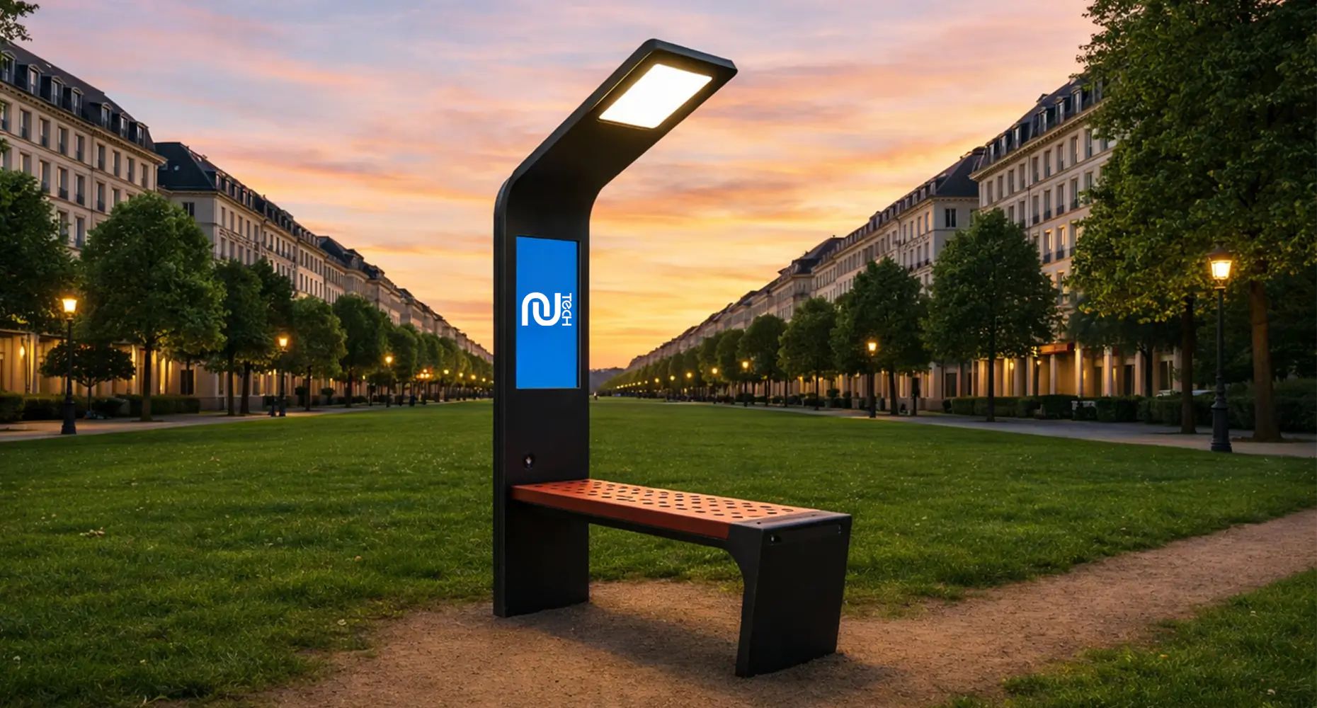 Solar Akıllı Oturma Bankları