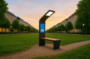 Solar Akıllı Oturma Bankları