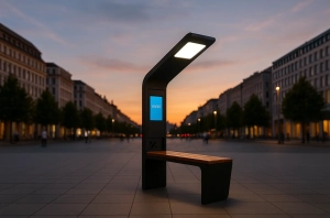 Solar Akıllı Oturma Bankları